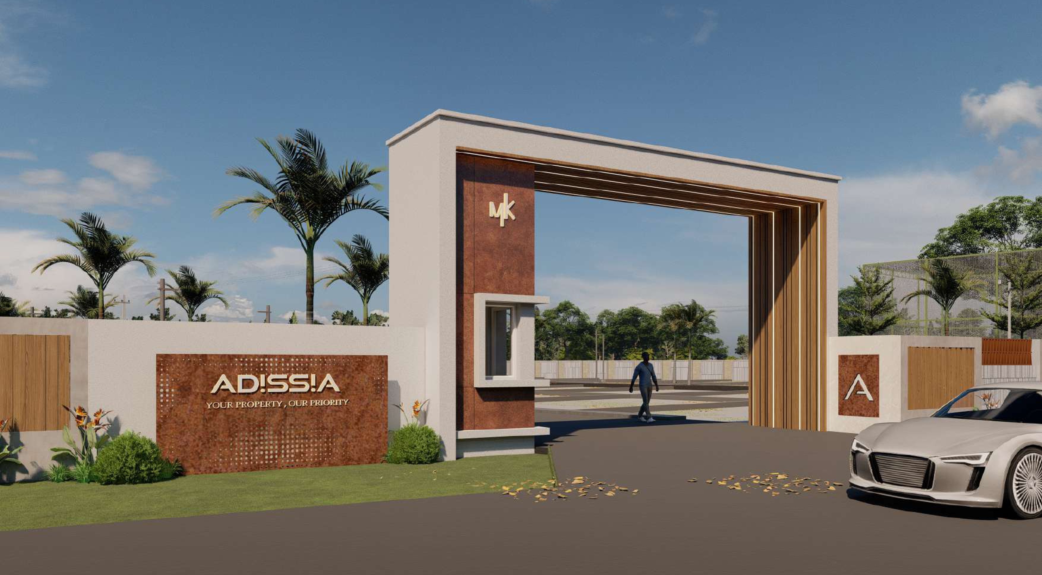 Lush green landscaped open spaces at Echo Valley, a nature-inspired community